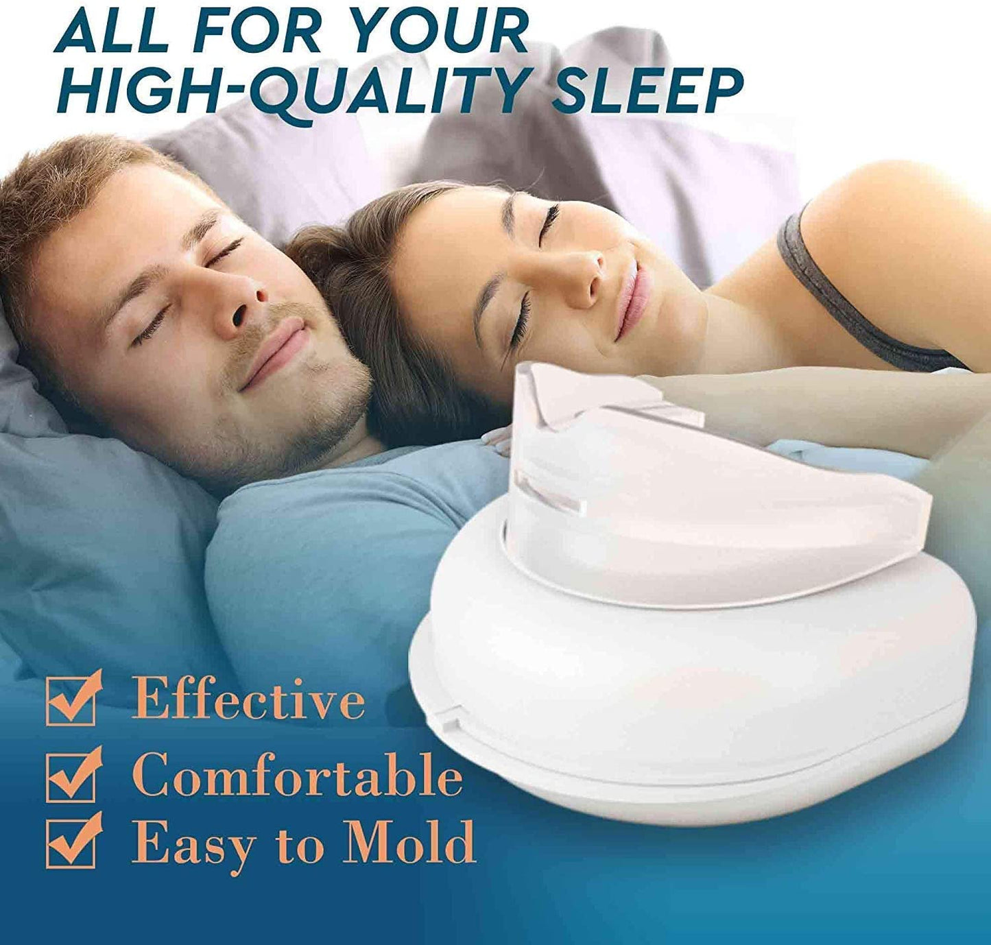 Sleep Apnea Mouth Guard, Snoring Mouthpiece for Sleeping