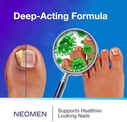 Neomen Nail Renewal Pen for Discolored, Damaged Nails – Toenails & Fingernails, 3 Count