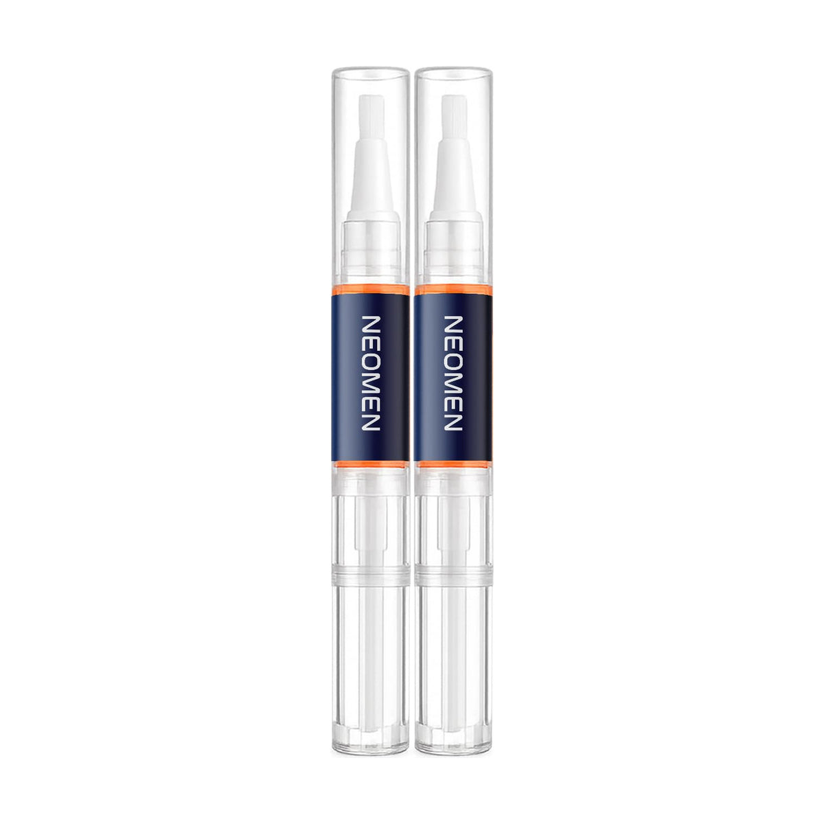 Two Neomen nail renewal pens on a white background