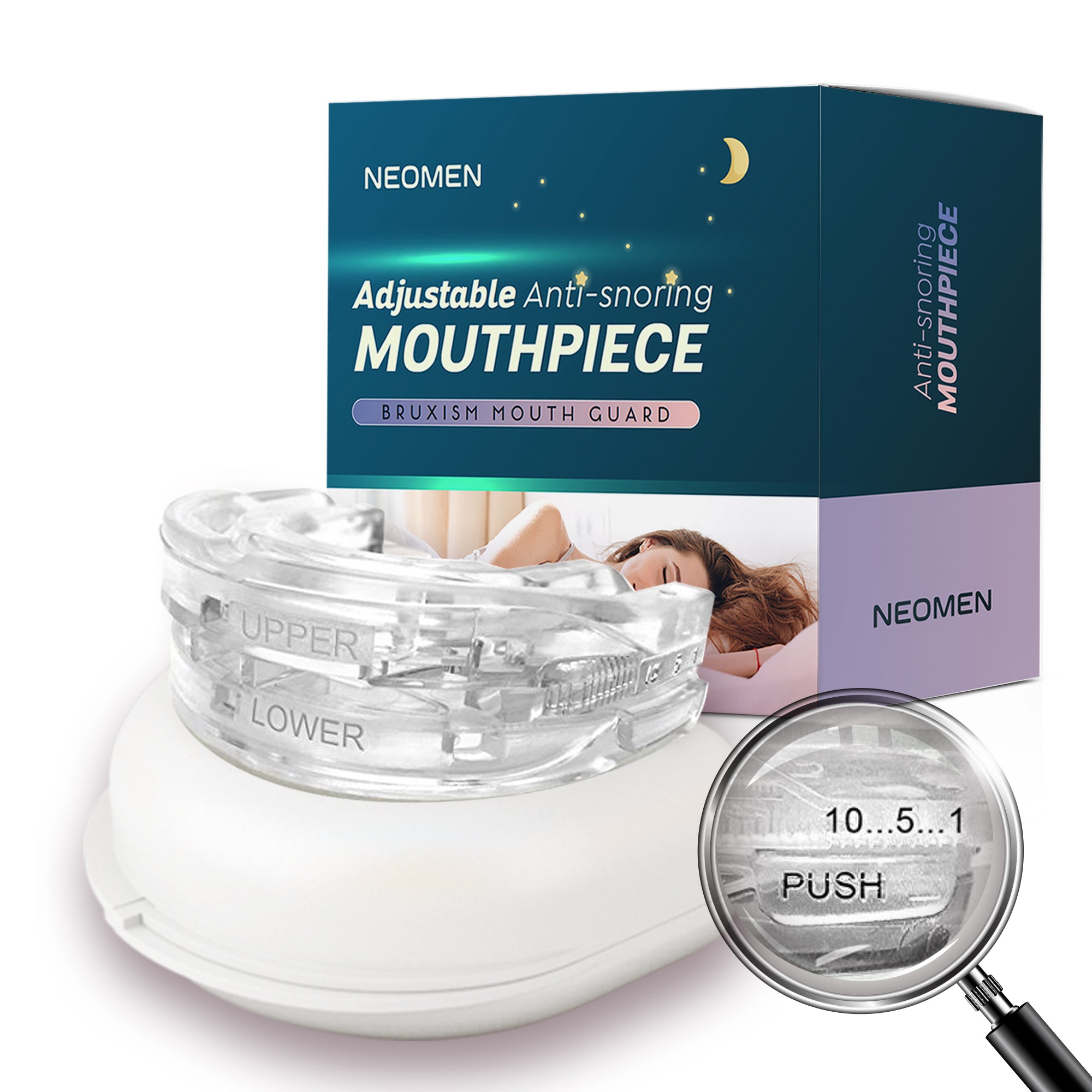 Neomen - Stop Snoring, Better Sleeping, #1 Stopping Snoring device